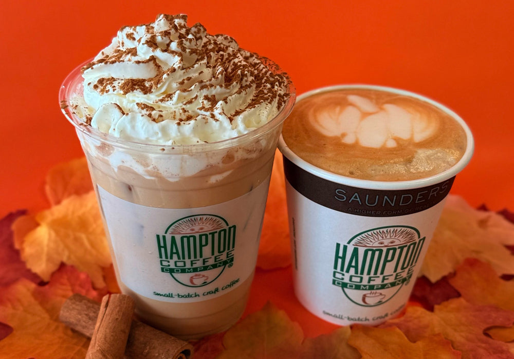Fall Favorites Pumpkin Pie Back At Hampton Coffee Company
