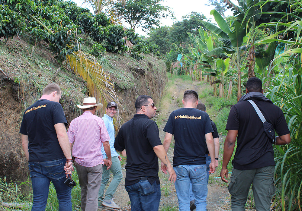 HCC Roasting Team Visits Direct Trade Partners in Colombia