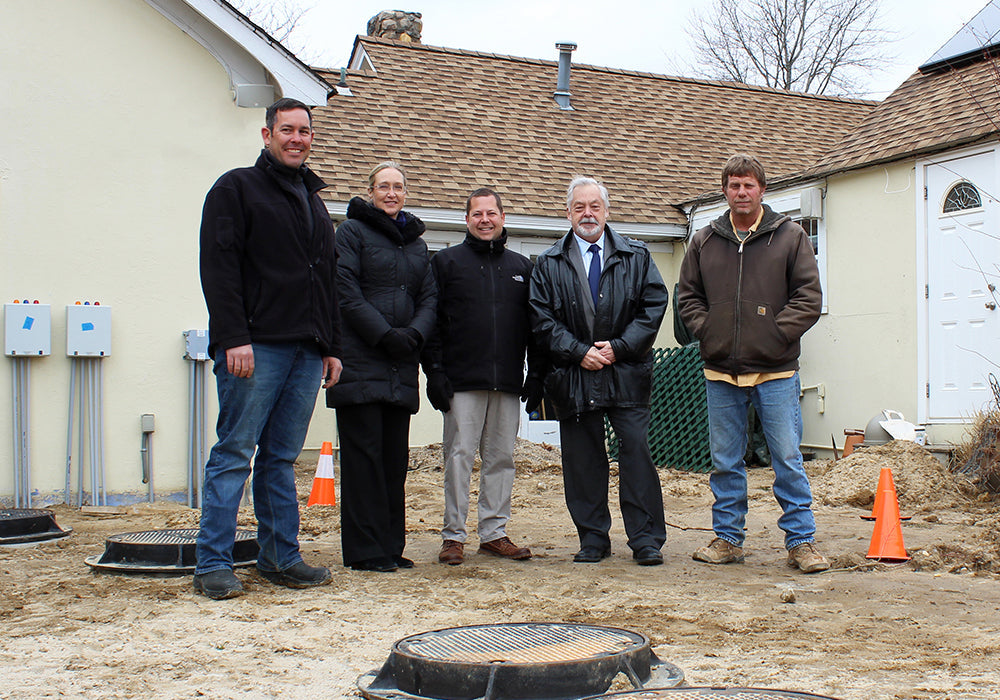 Hampton Coffee Installs East End's First Commerical Alternative Wastewater Treatment System Upgrade