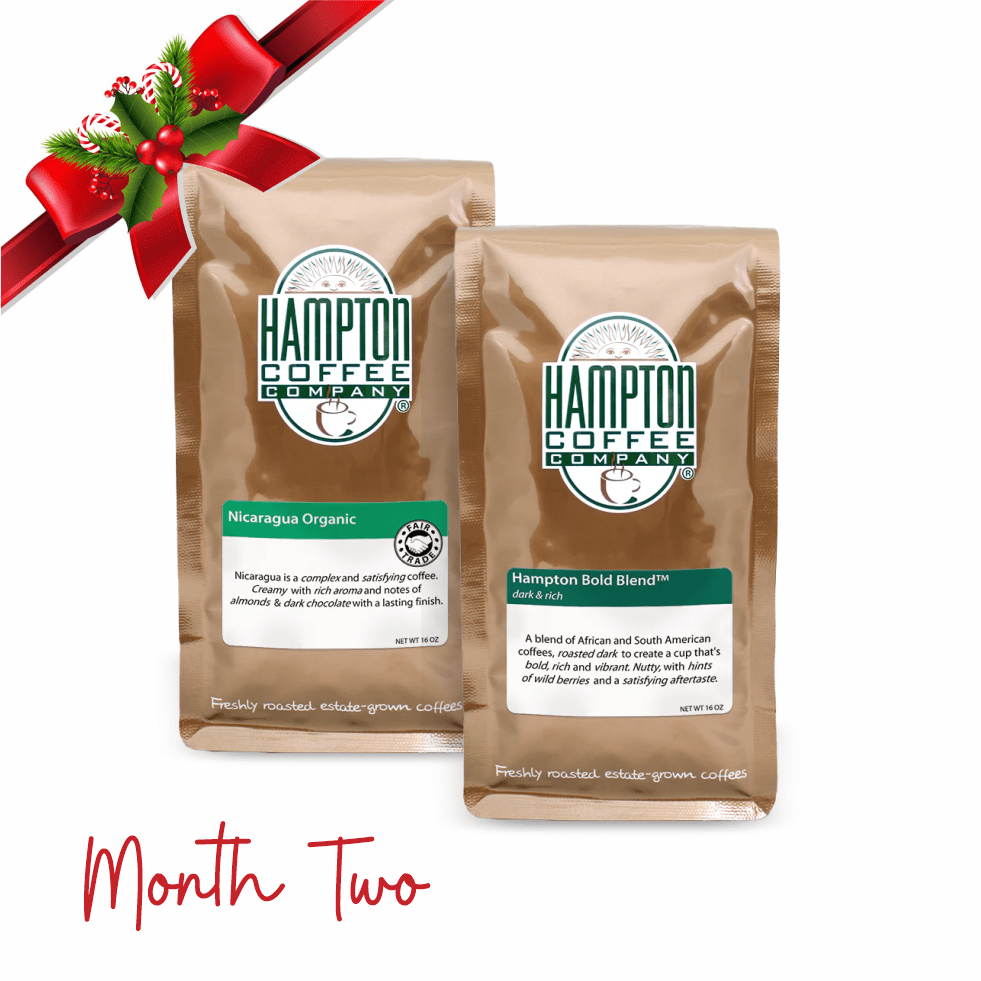 3-Month Holiday Gift Subscription Coffee Grind Type: Whole Bean